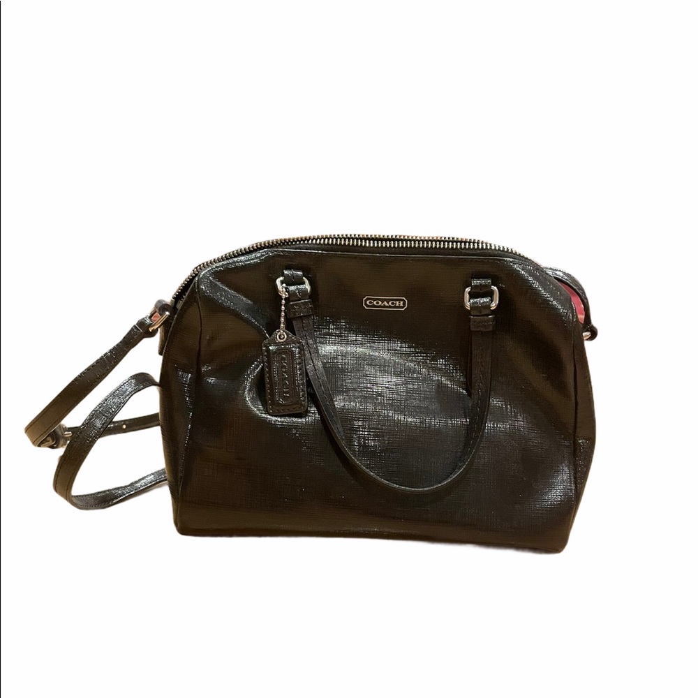 Genuine Leather Coach Handbag Purse